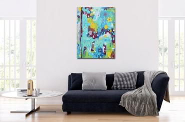 Buy modern art living room - abstract no 1411